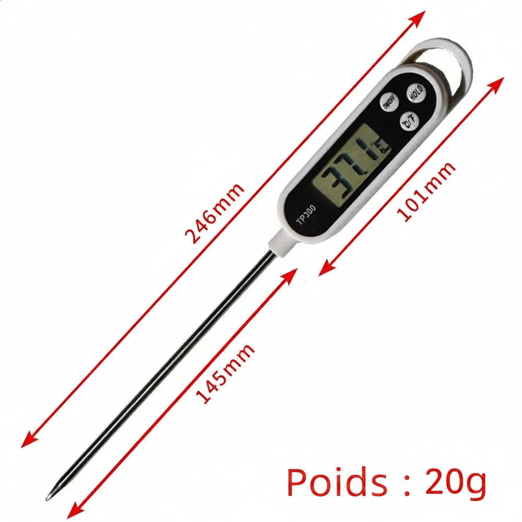 Thermomètre de cuisson numérique