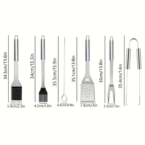Kit complet de 12 Accessoires pour votre barbecue portable