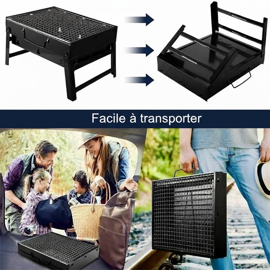 Le mini barbecue portable